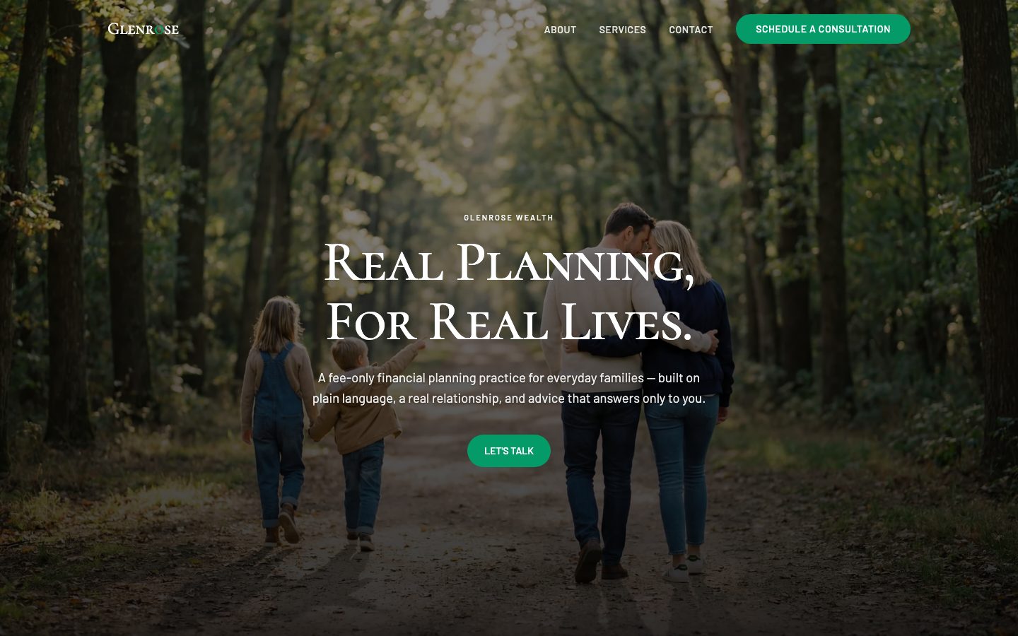 Classic · Conversational: a sample home page